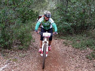 Mercedes Lozano en una de las últimas competiciones.