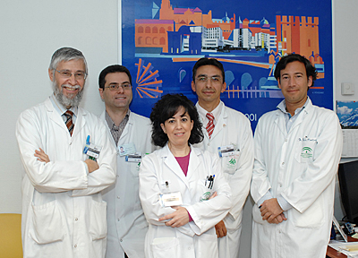Responsables y profesionales de la Unidad de Lípidos del hospital.