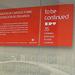 Anuncio de la exposición 'To be continued'.