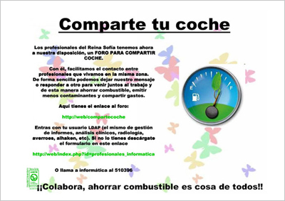 Anuncio de la campaña 'Comparte tu coche'