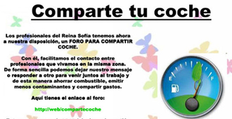 ¿Compartimos coche?