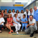 Profesionales del centro de salud de La Marina.