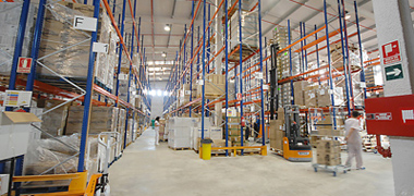 Las instalaciones del nuevo almacén