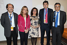 Autoridades y organizadores en la presentación del congreso