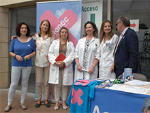 Asaenec celebra en el hospital el día de la salud mental