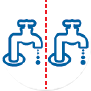 Baños separados